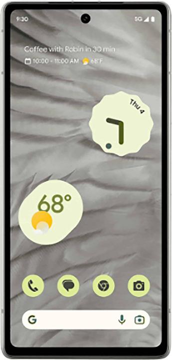 Image du produit Google Pixel 7a (128 Go, Neige, 6.10", SIM + eSIM, 64 Mpx, 5G)