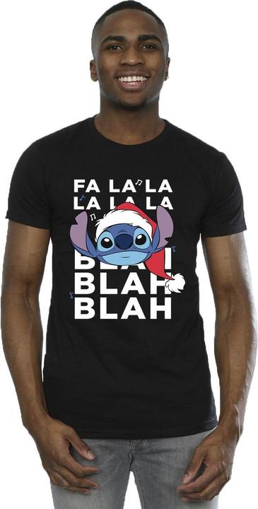 Image du produit Disney - T-shirt LILO AND STITCH CHRISTMAS BLAH BLAH BLAH - Homme (3XL)