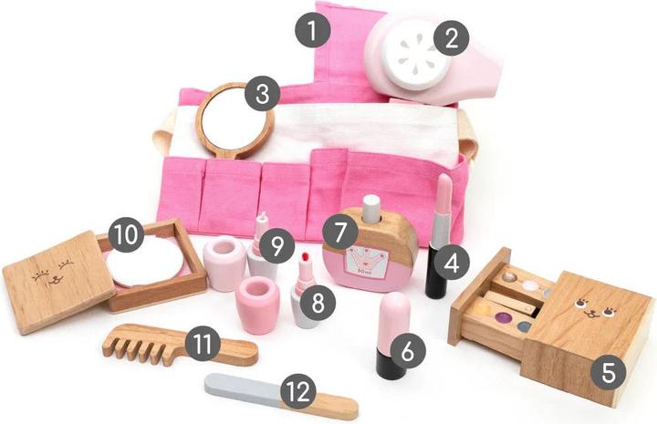Produktbild UMU Holz Kosmetik Spielset