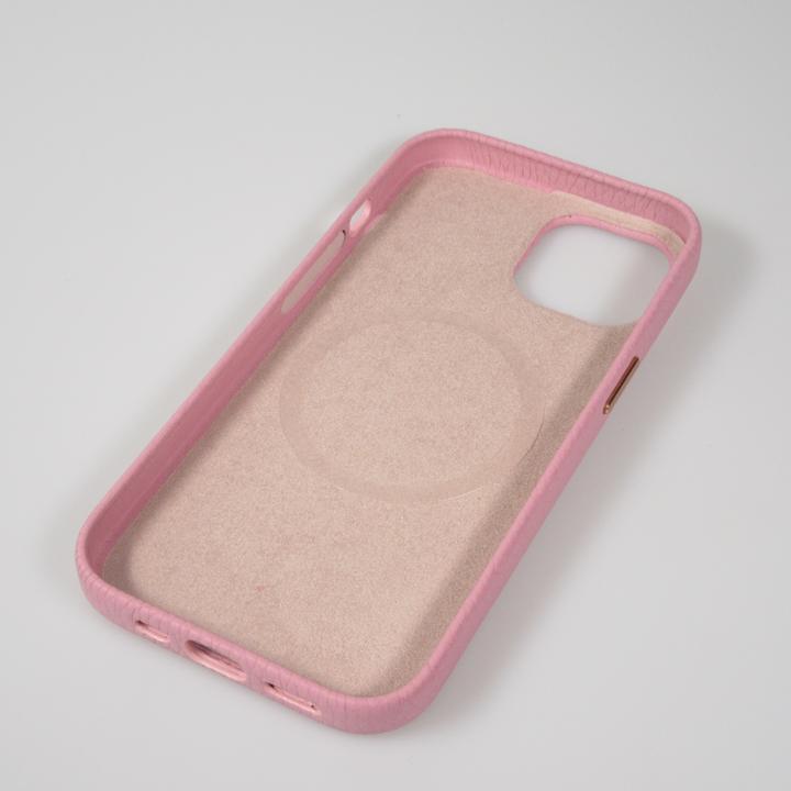 Produktbild PhoneLook Hülle Vollständig genarbtes Luxuskalbsleder mit Metallknöpfen und MagSafe (Apple iPhone 15)