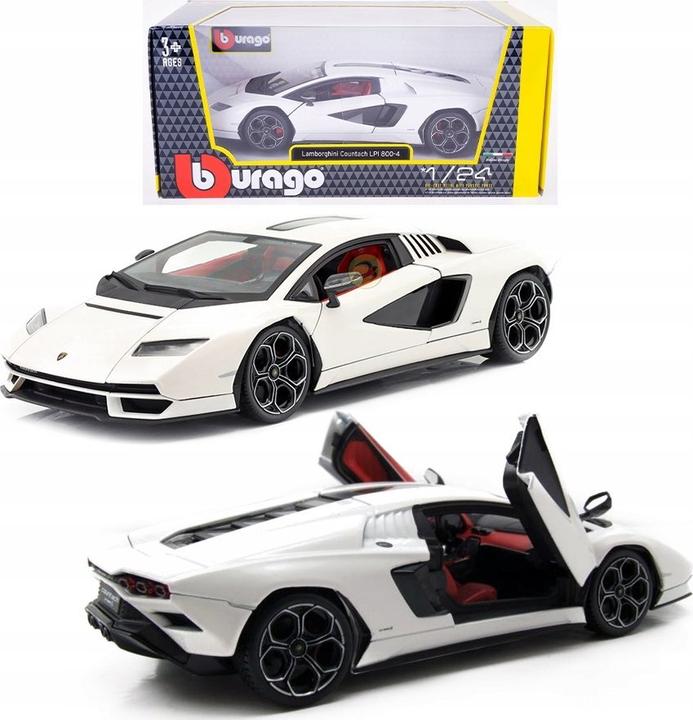 Image du produit Bburago Lamborghini Countach LPI 800-4 1/24 blanc