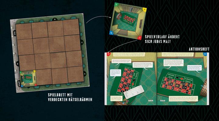 Image du produit Escape the Game : True Crime - Scène de crime Flamingo Hotel : Échappez à la mafia! (cas 1) (Allemand)