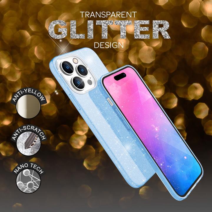 Actual product image Nalia Glitter cover (Apple iPhone 14 Pro Max)