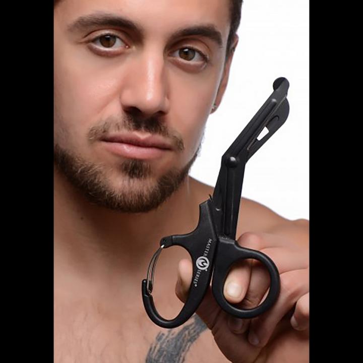 Produktbild Master Series MS Snip Heavy Duty Bondage Scissors with Clip