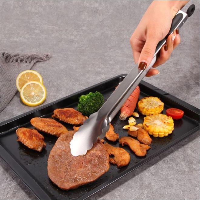 Immagine prodotto MU Classic Pinze da barbecue in acciaio inox serie Ari da 30 cm