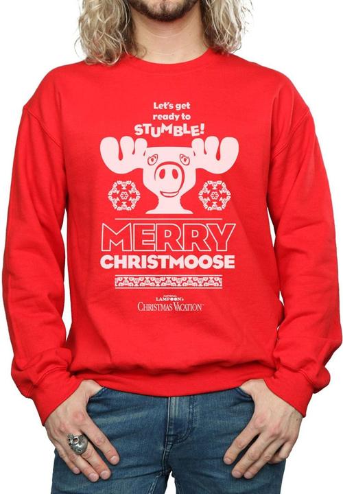 Immagine prodotto National Lampoon´s Vacation National Lampoon's Christmas Vacation Merry Christmoose Felpa Uomo (S)