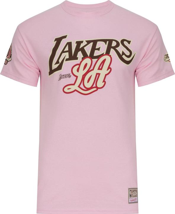 Mitchell & Ness Shirt - SUGAR Los Angeles Lakers pink - XL (XL)