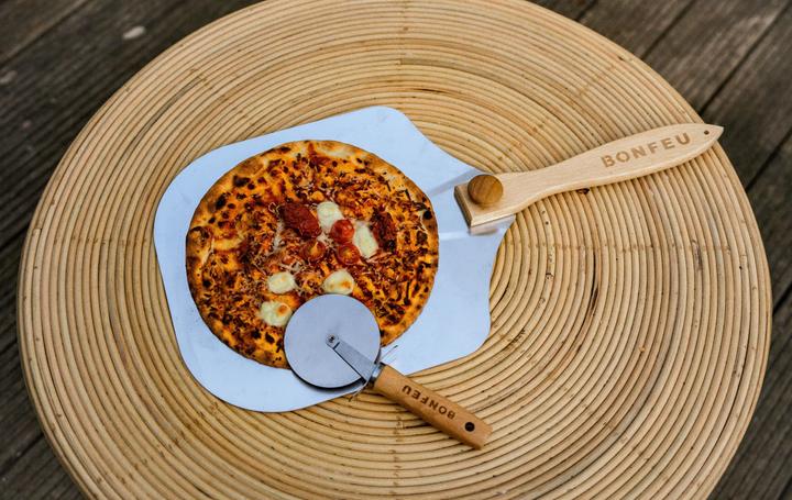 Produktbild Bonfeu Pizzaschneider - Pizzaroller - Edelstahl