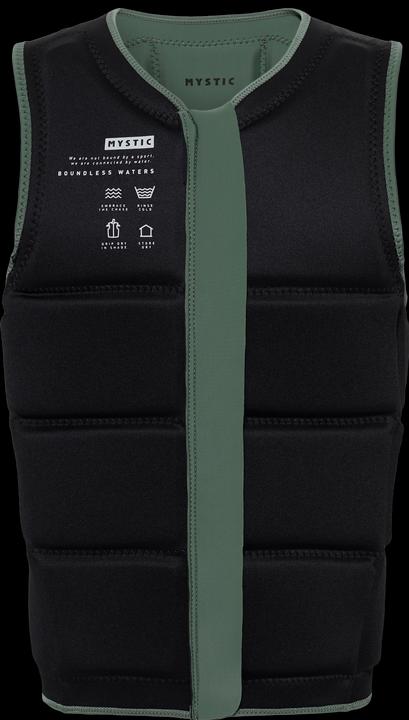 Actual product image Mystic Star Impact Vest Fzip Wake (S)