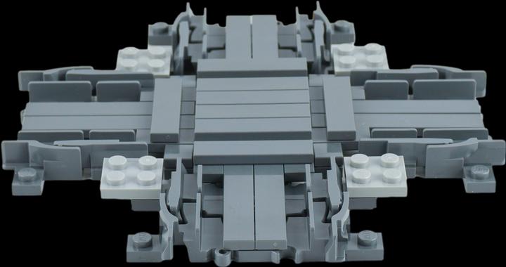Produktbild LEGO City Schienenkreuzung Gleiskreuzung Kreuzung - NEU! Menge 1x