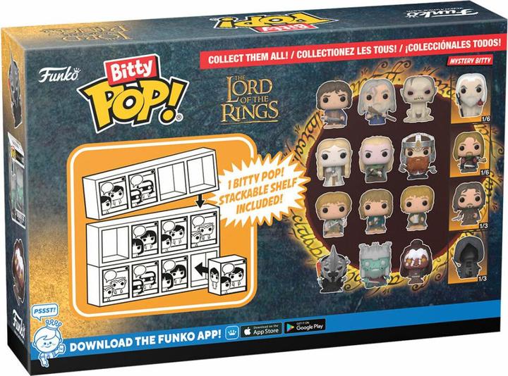Image du produit Funko Blister 4 figures Bitty POP The Lord of the Rings Galadriel