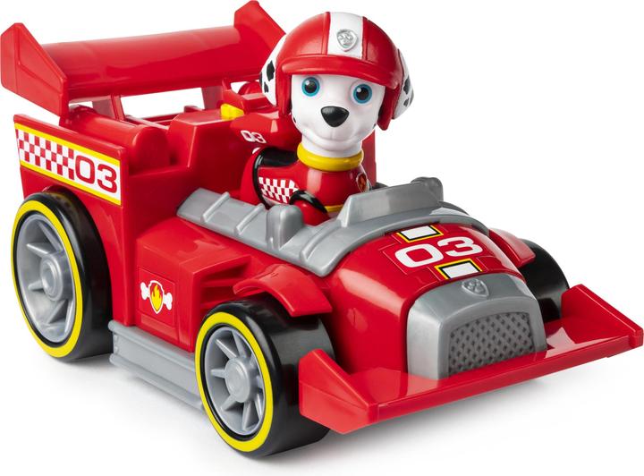 Produktbild Spin Master PAW Patrol - Marshalls Race & Go Deluxe Basis Fahrzeug mit Figur (Ready, Race, Rescue)