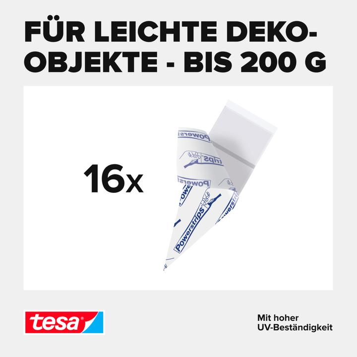 Image du produit tesa Powerstrips Déco (0.20 kg)