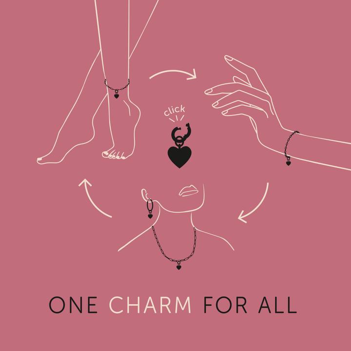 Actual product image Amor Charms für Damen, 925 Sterling Silber | Stiefel (Silver 925)