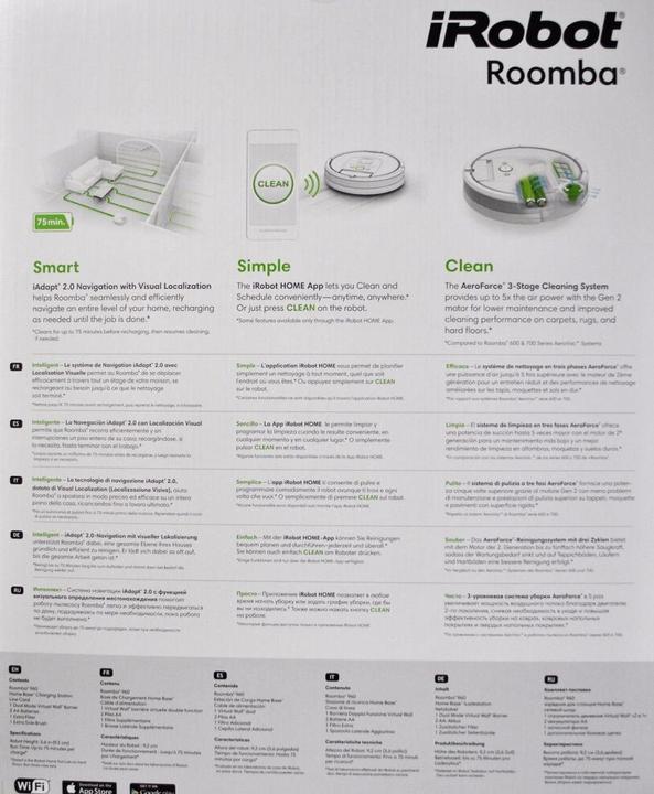 Produktbild iRobot Roomba 960 (Saugroboter)