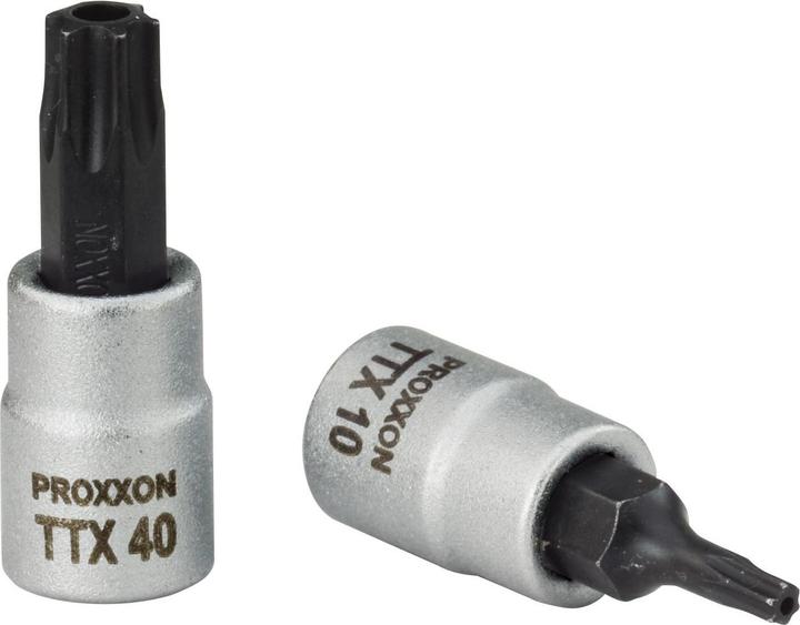 Actual product image Proxxon 1/4" TTX insert T 30 with face hole