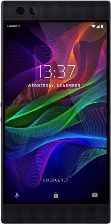 Actual product image Razer Phone (64 GB, Black, 5.70", Single SIM, 12 Mpx, 4G)