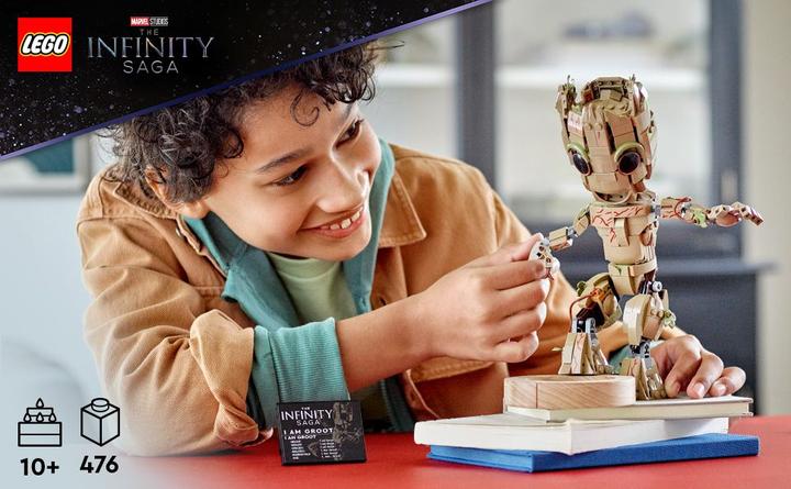 Actual product image LEGO I am Groot (76217, LEGO Marvel)