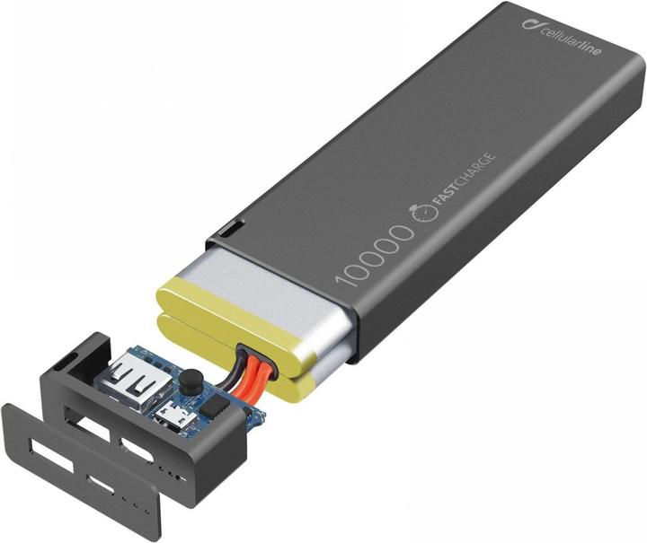 Actual product image Cellularline Freepower Slim (10000 mAh, 10 W, 37 Wh)