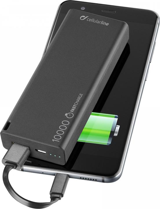 Actual product image Cellularline Freepower Slim (10000 mAh, 10 W, 37 Wh)