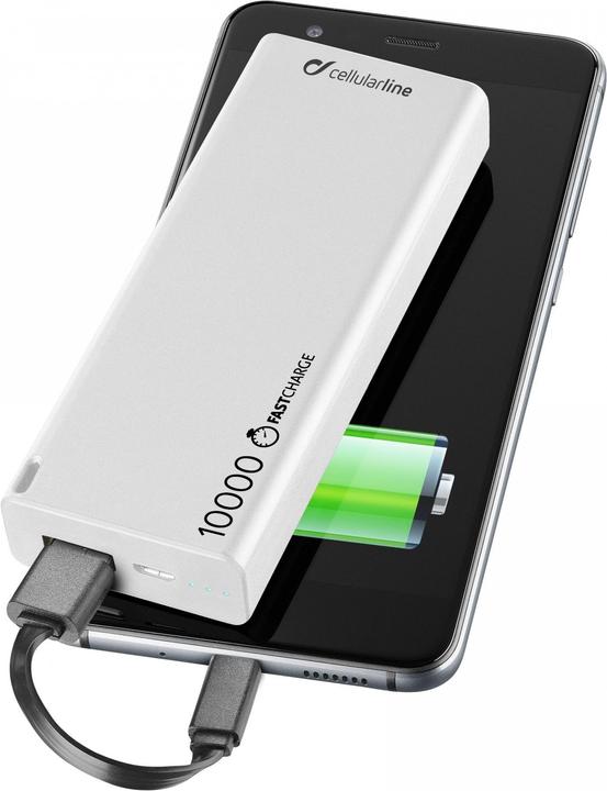 Produktbild Cellularline Freepower Slim (10000 mAh, 10 W, 37 Wh)