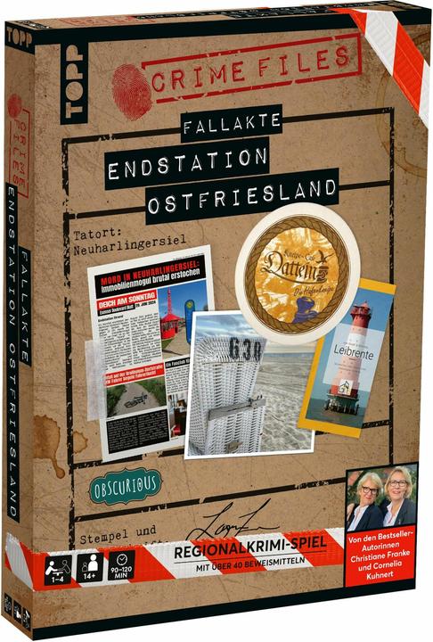 Actual product image Crime Files - Case File: End of the Line Ostfriesland (German)