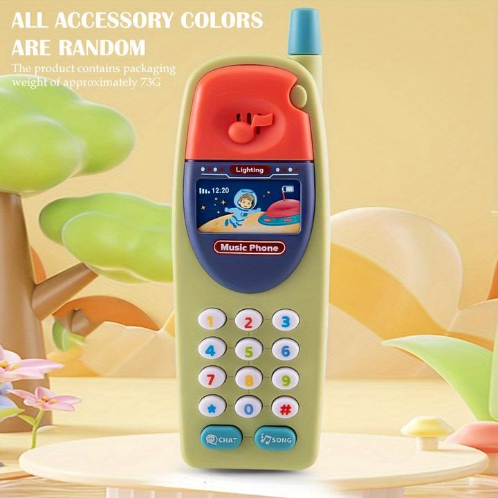 Actual product image Activity Board Early Learning Astronaut Phone Toy for young children aged 3-6 years - Multifunctional