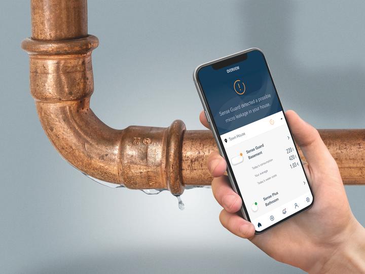 Produktbild Grohe Sense Guard Intelligente Wassersteuerung