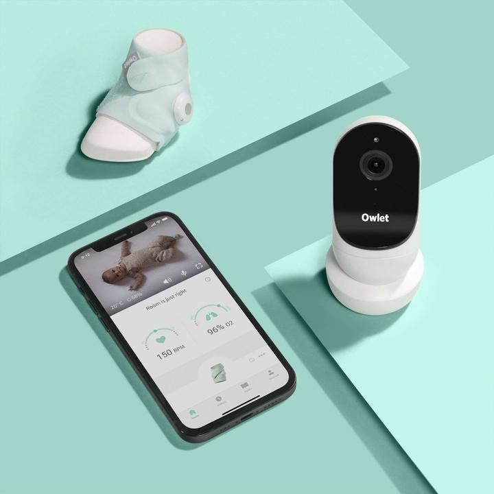 Image du produit Owlet Duo : Smart Sock 3 & Camera 2 (Vidéo et audio, 30 m)