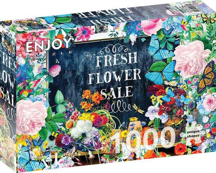 Produktbild Enjoy Puzzle Puzzle 1000 Teile - Blumenverkauf (1000 Teile)