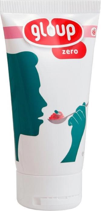 Actual product image Gloup Schluck Gel für Medikamente Zero mit Himbeer-Aroma (1 x, 75 ml, 106 g)