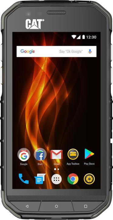 Actual product image Cat S31 (16 GB, Black, 4.70", Hybrid Dual SIM, 8 Mpx, 4G)