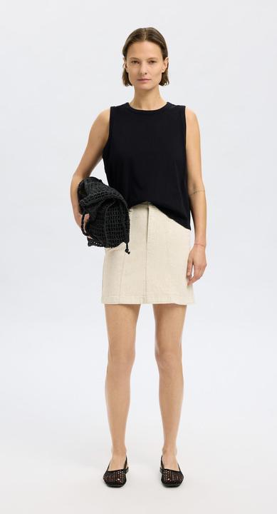 Actual product image Selected Femme High Waist Jeansrock (34)