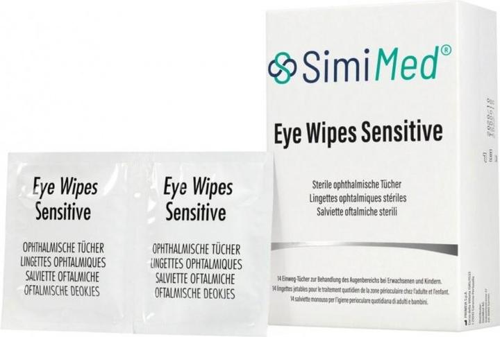 Actual product image SimiMed Eye Wipes Sensitive (Day + Night)