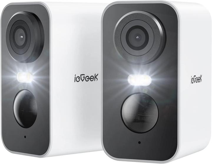 Image du produit IeGeek 2er Set Solar-Überwachungskamera