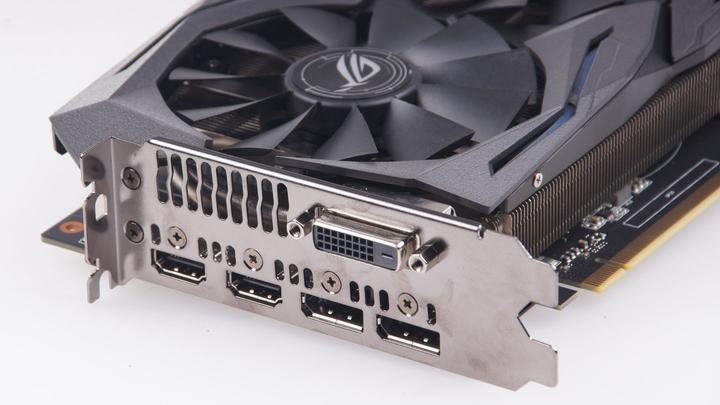 Actual product image ASUS ROG STRIX GeForce GTX 1060 O6G GAMING (6 GB)