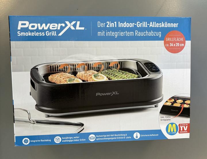 Actual product image PowerXL Smokeless Grill (EU plug)