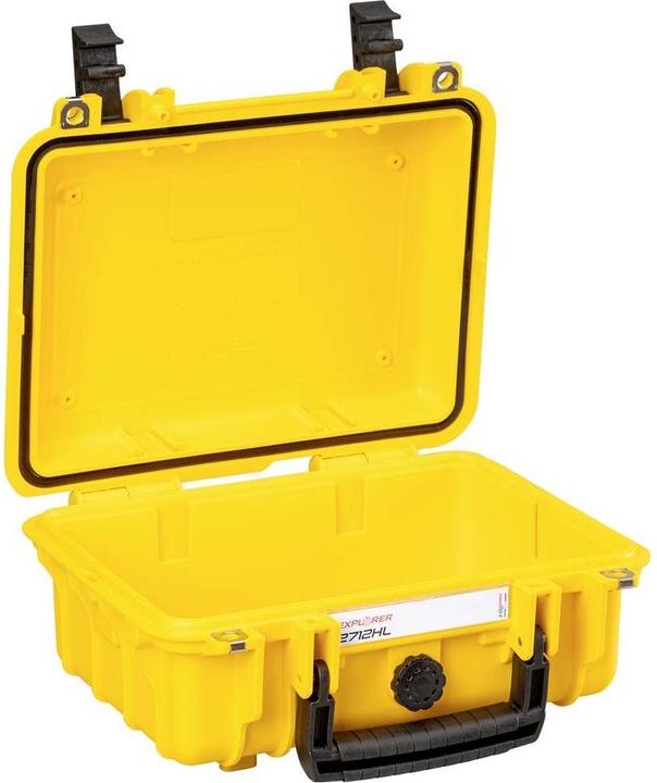 Image du produit Explorer Cases Valise Outdoor 2712HL.Y jaune avec mousse pick & pluck (L x H x P) (Sac à bandoulière pour appareil photo, 6.60 l)