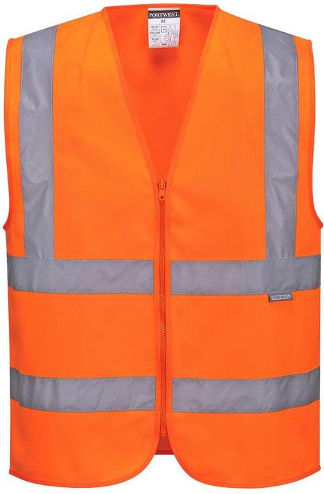 Immagine prodotto Portwest Gilet uomo Band & Brace Zip Front Safety Hi-Vis (L)