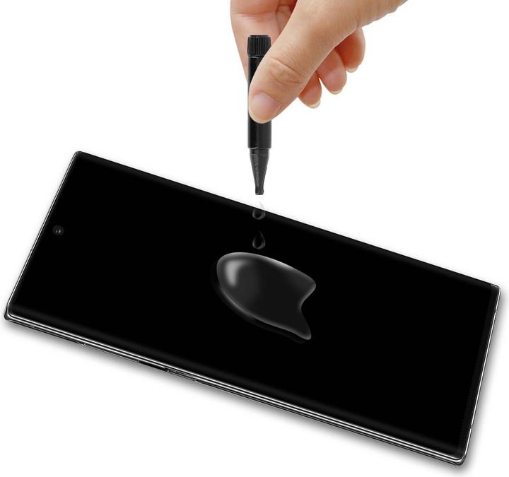 Produktbild Avizar Glas mit Flüssigkleber und UV-Licht (1 Stück, Samsung Galaxy Note 10)