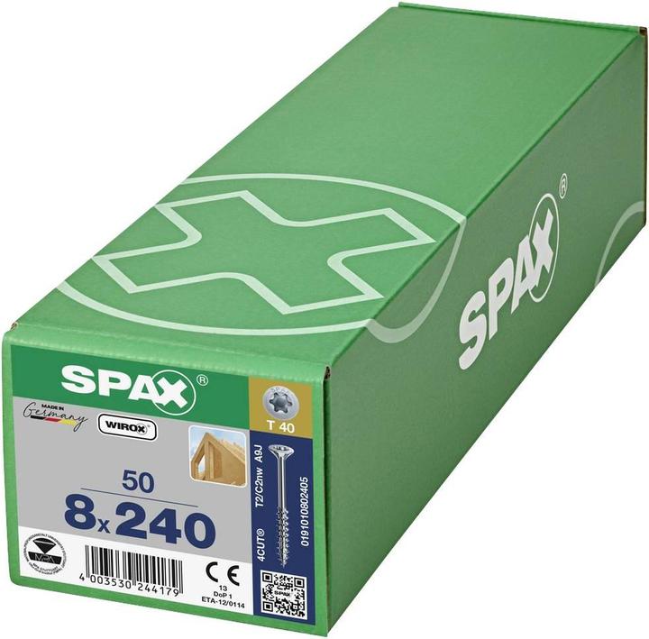 Actual product image Spax Wood construction screws (50 Screws per piece)