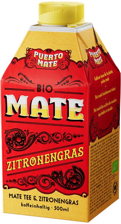 Image du produit Puerto Mate Maté et citronnelle (8 x 50 cl)