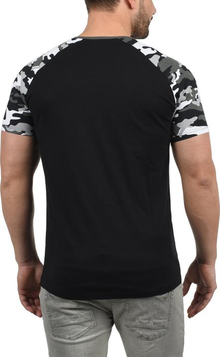 Immagine prodotto Solid Cahil T-Shirt Camouflage Maglietta A Manica Corta Da Uomo Con GiroCollo Con Stampa (XL)