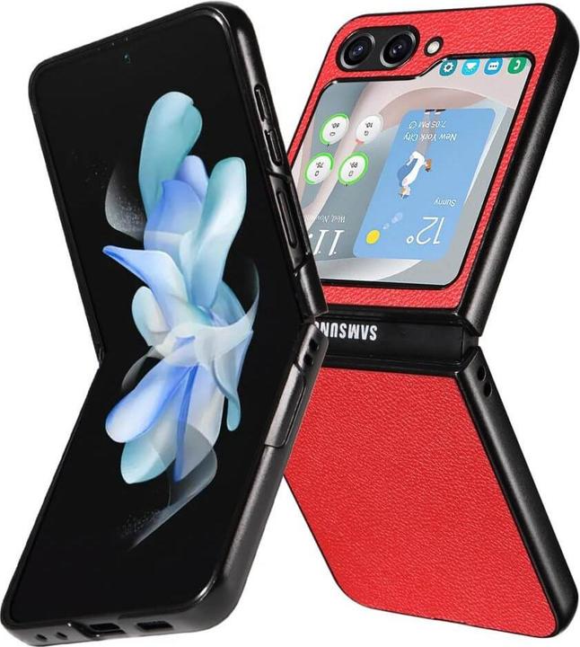 Produktbild Cover-Discount Galaxy Z Flip5 - Hybrid Schutzhülle rot (Samsung Galaxy Z Flip5)