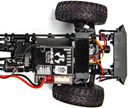 Productafbeelding Axial Schaal Crawler SCX24 Jeep JT Gladiator, Beige, 1:24, RTR (RTR Gereed voor gebruik)