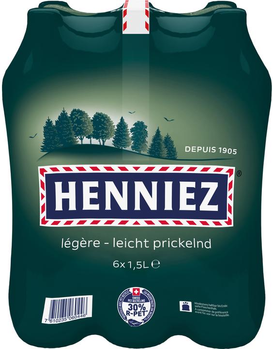 Actual product image Henniez Mineral water (6 x 150 cl)