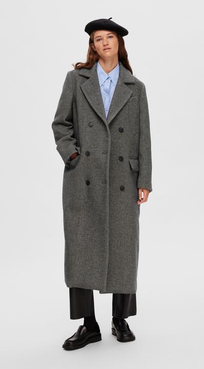 Image du produit Selected Femme Manteau en laine à double boutonnage (34)