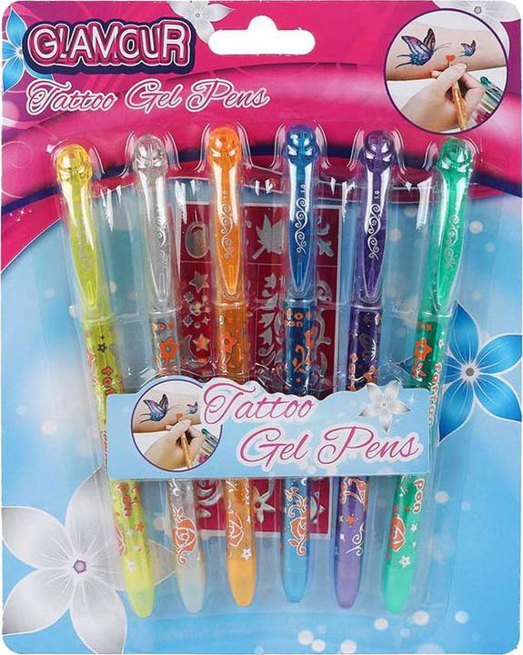 Produktbild Roost Glitzer-Tattoostifte