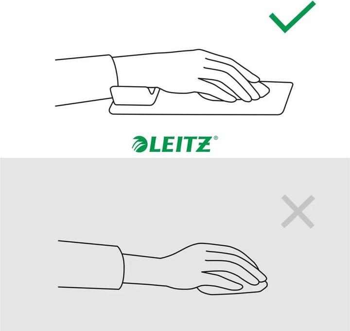 Actual product image Leitz Ergo mouse pad (S)
