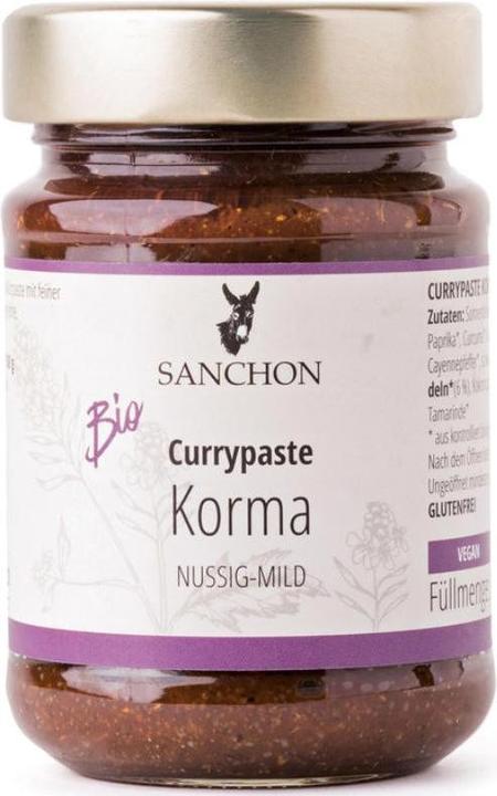 Immagine prodotto Sanchon Pasta al curry Korma biologica (190 g)